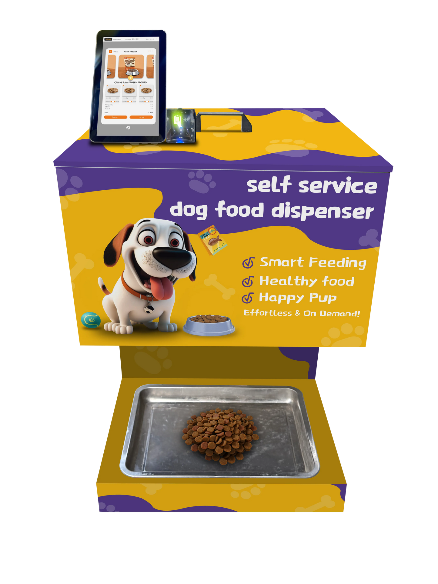 Pet Food Dispenser WEIMI