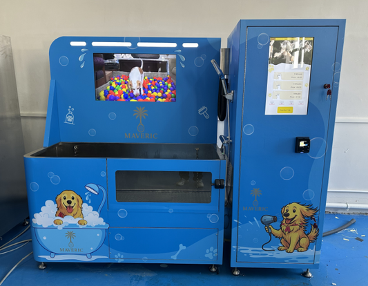WEIMI Self Service Dog Wash Machine Case Study in Spain