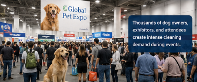 Self-Service Dog Wash Stations at Pet Exhibitions | High-Traffic Solution