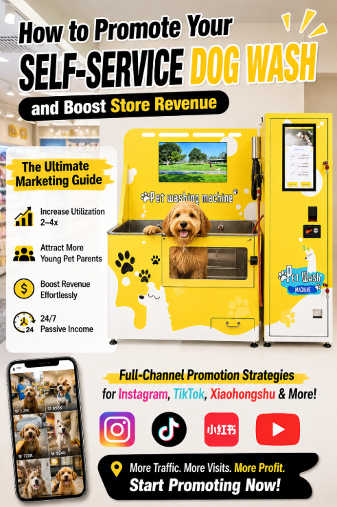 Industry Insights 2026: Practical Guide for Pet Store Managers – How to Systematically Promote Your WEIMI Self-Service Dog Wash Business for Doubled Foot Traffic and Steady Revenue Growth