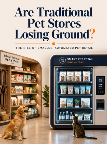 Are Traditional Pet Stores Losing Ground? The Rise of Smaller, Automated Pet Retail