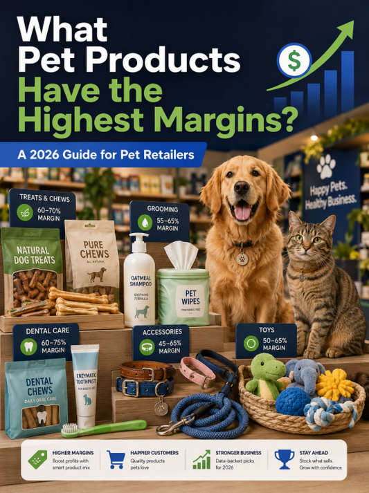 What Pet Products Have the Highest Margins? A Guide for Pet Store Owners