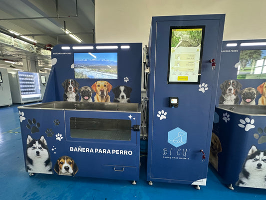 Automatic dog washing machine in Mexico 2026