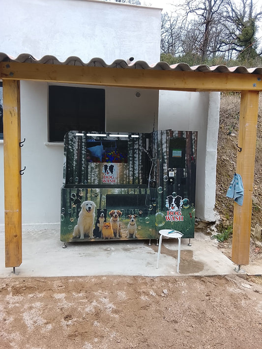 WEIMI Self-Service Dog Wash Machine in France