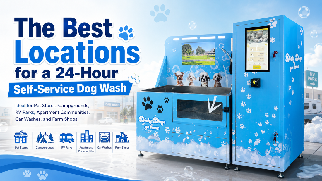The Best Locations for a 24-Hour Self-Service Dog Wash