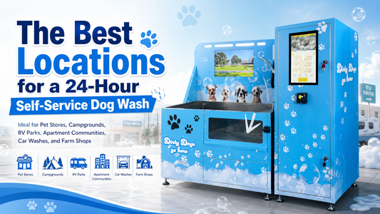 The Best Locations for a 24-Hour Self-Service Dog Wash