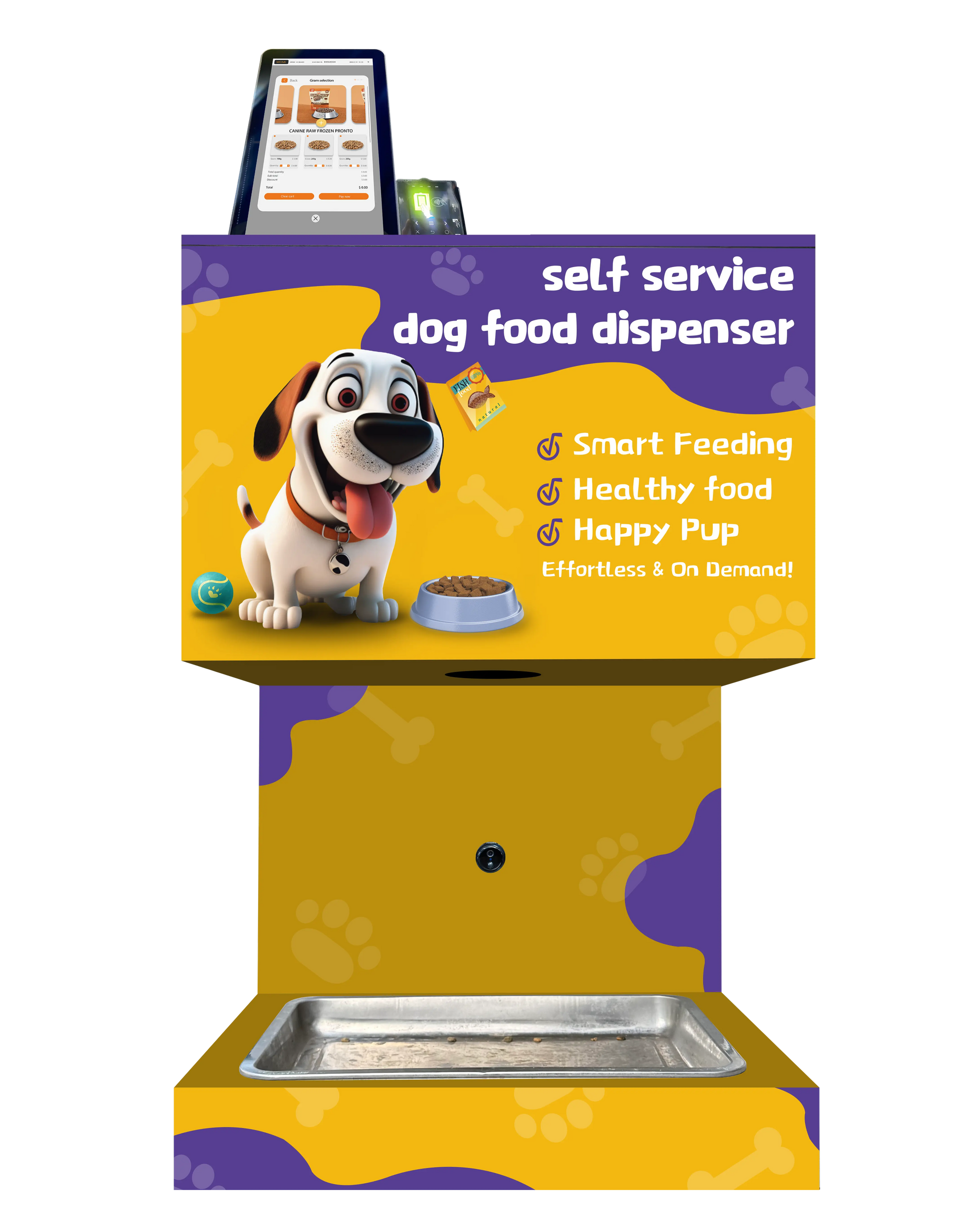 Pet Food Dispenser WEIMI