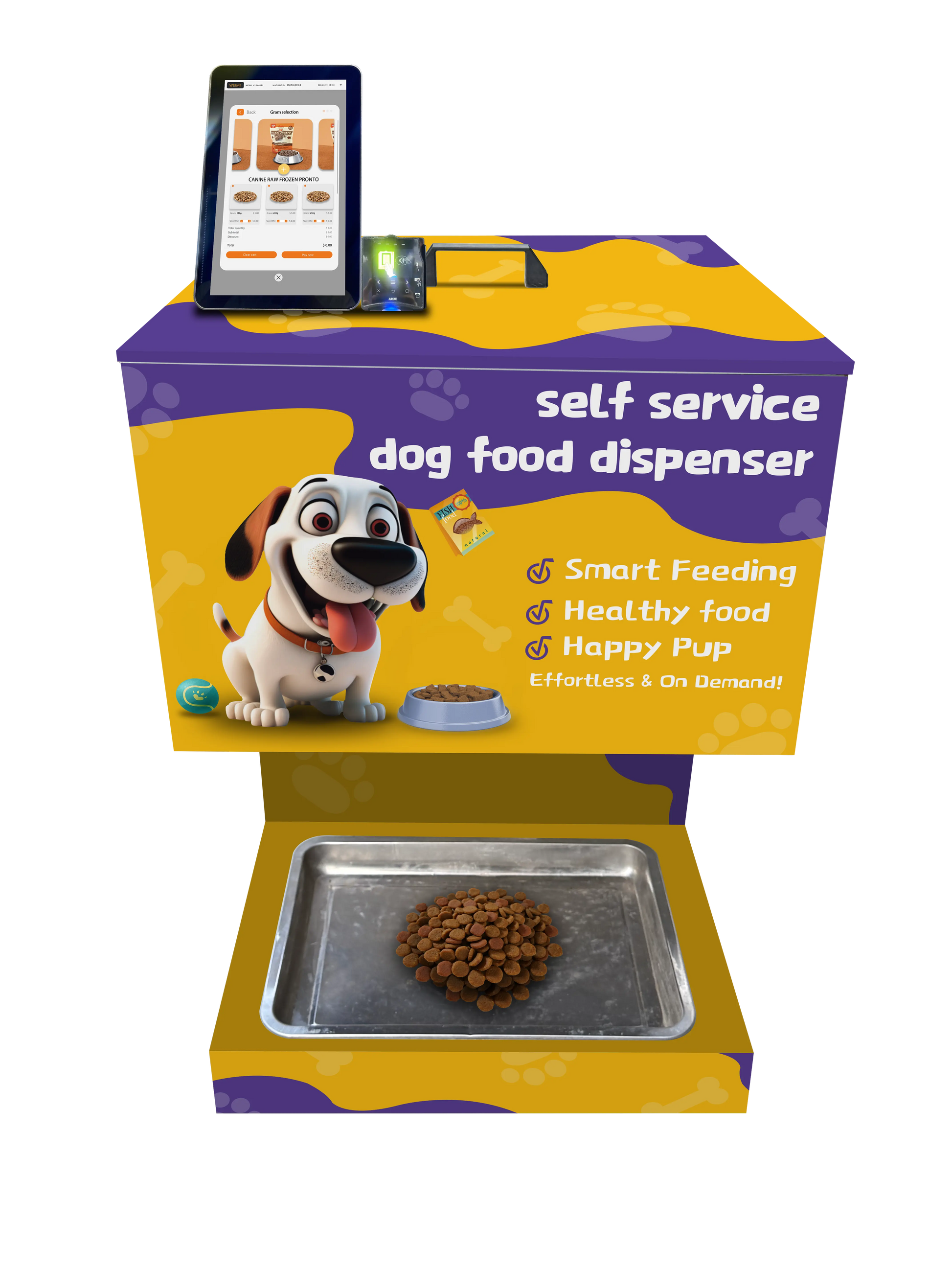 Pet Food Dispenser WEIMI
