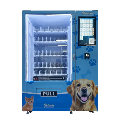 WEIMI Big Bapacity Pet Vending Machine With Card Reader And Custom Locker