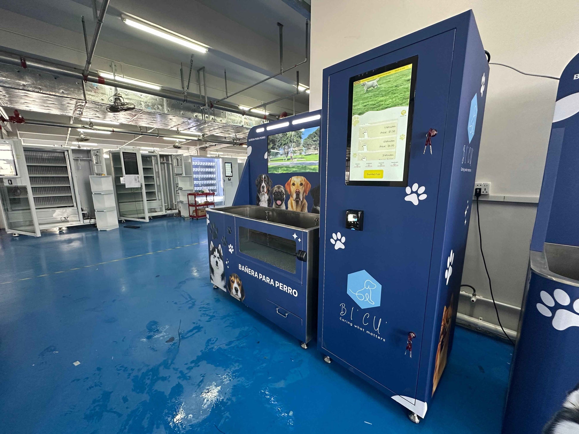 WEIMI Self Service Dog Washing Machine