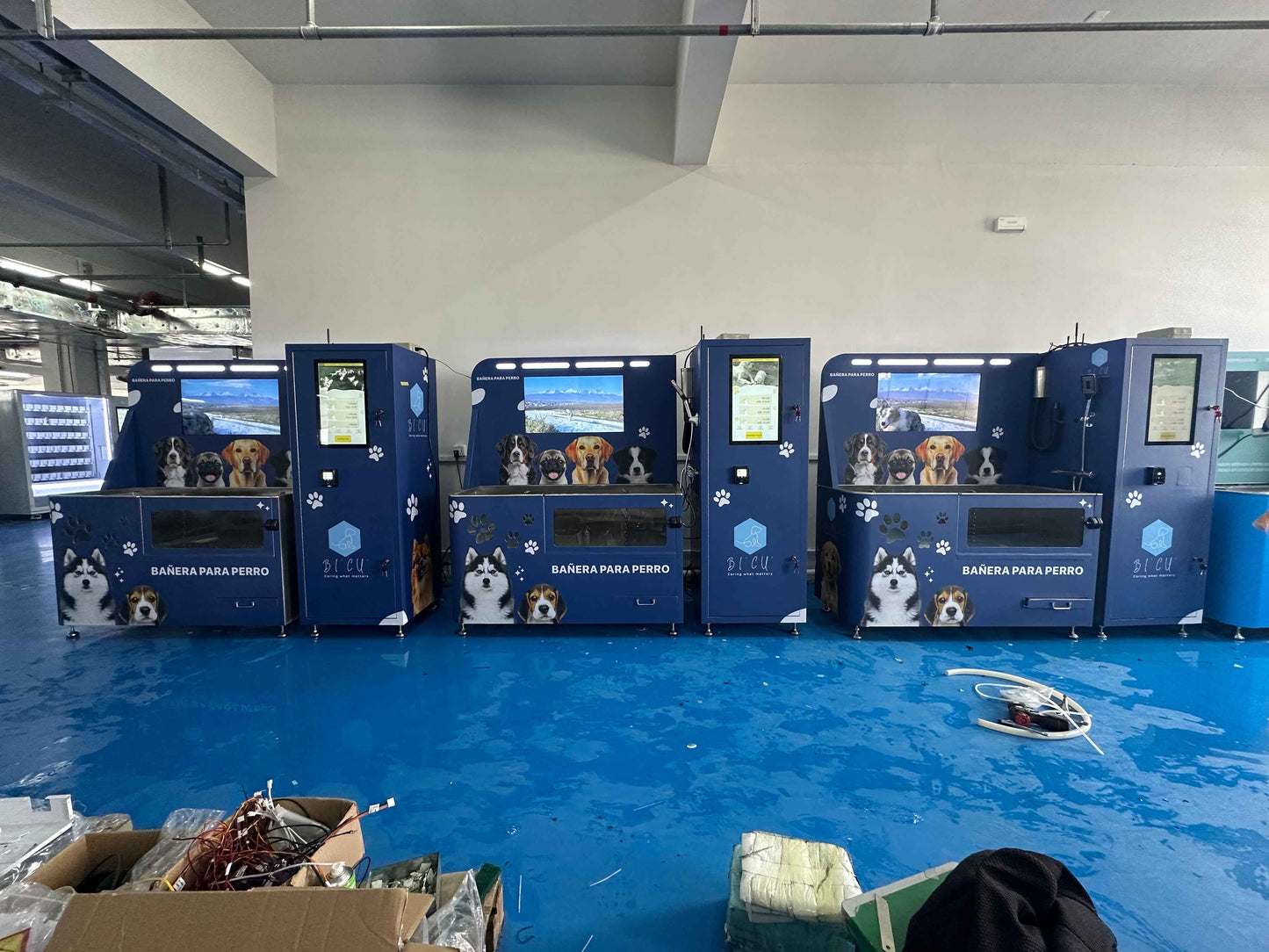 WEIMI Self Service Dog Washing Machine
